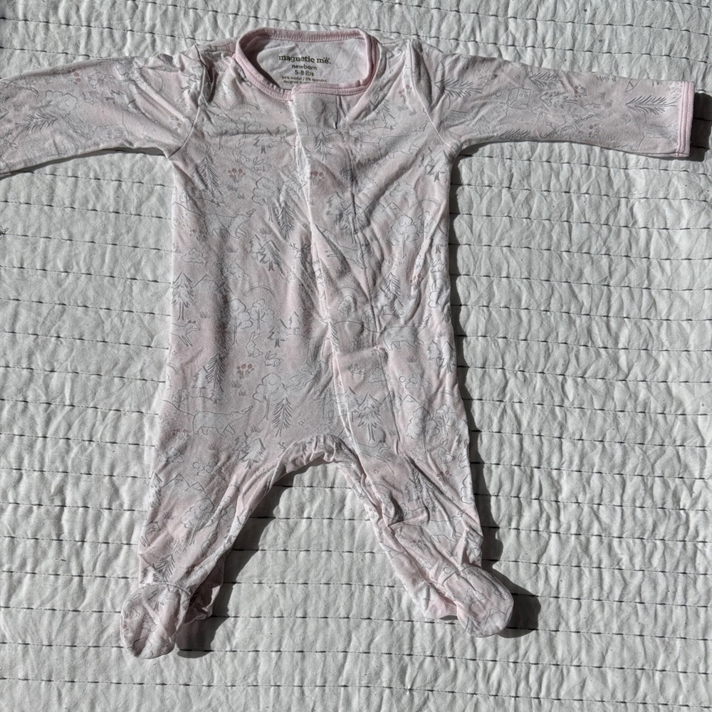 Soft Pink Baby One Piece